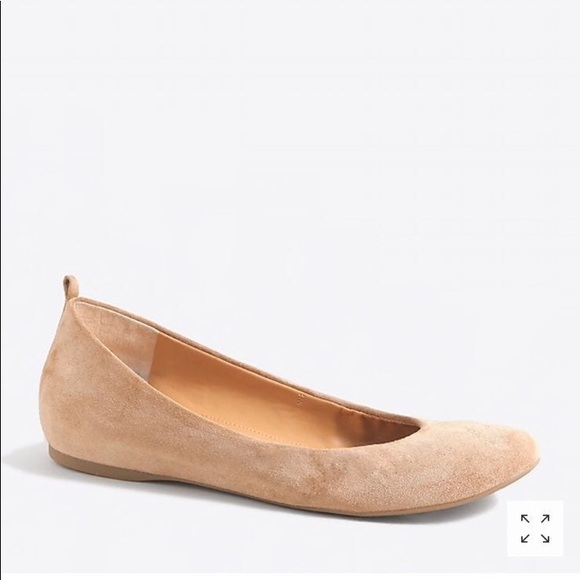 J. Crew Shoes - J. Crew Anya Suede Flats